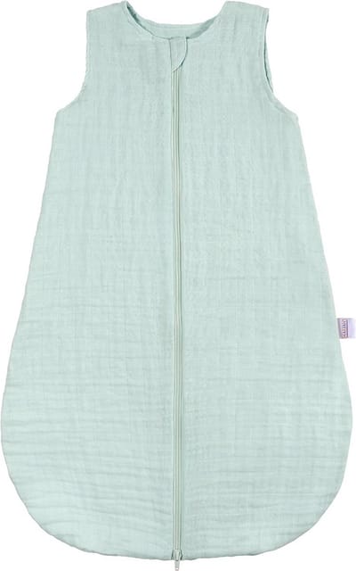 Mousseline Zomerslaapzak Baby Lichtgewicht 100% Katoen Mouwloos TOG 1.0