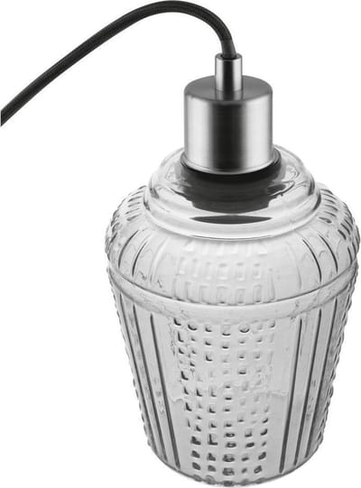 Pendelarmatuur: voor plafond, E27, Vintage 1906® Carved / 220…240 V, body materiaal: glas, IP20, 1-bundel