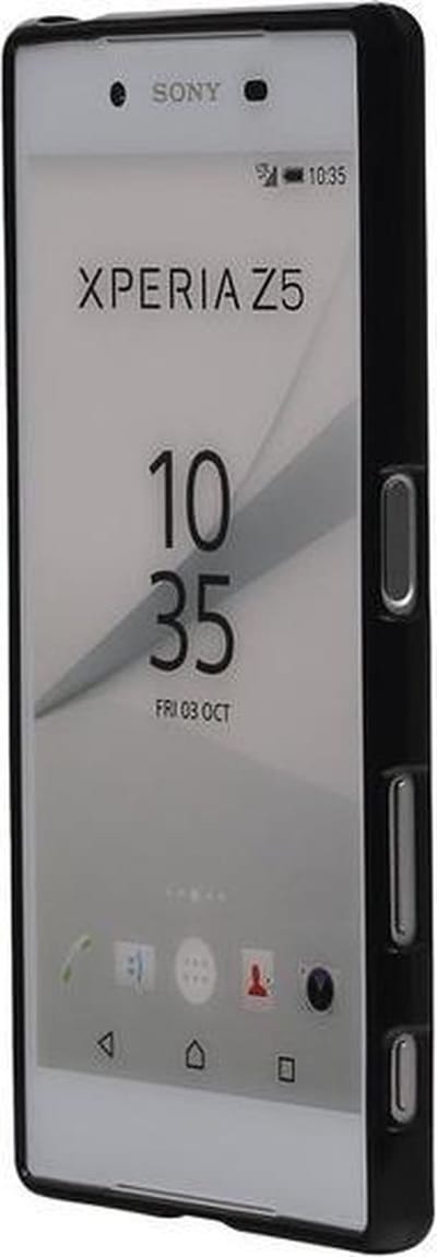 Sony Xperia Z5 Premium TPU Hoesje Zwart