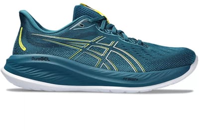 Asics Gel-Cumulus 26 - Hardloopschoen - Blauw/Geel - Maat 45 Heren