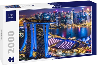 Legpuzzel Singapore - Stukjes Puzzel - Ontspannende Hobby - 2000 Stukjes