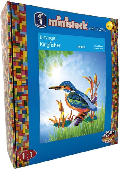 Ministeck mozaïek speelgoed Kingfisher XL Box 1300 stuks creatief.