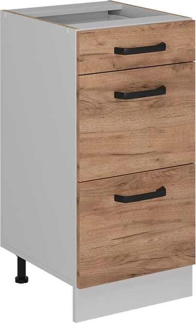 Vicco R-Line Keukenonderkast – 40 cm zonder werkblad Krachtige eik goud