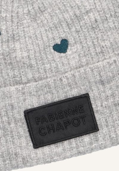 Fabienne Chapot Lidia Beanie Mutsen Dames - Lichtgrijs - Maat ONESIZE
