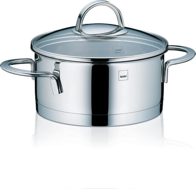 Kookpan laag 16 cm - RVS - Kela | Cailin