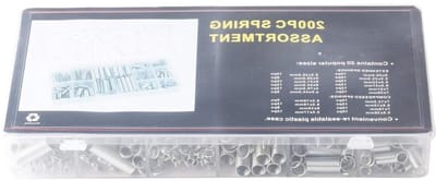 Veren Assortiment Set - Kleine Metalen Veren - Klusbenodigdheden - 200 Stuks Set - 23 x 11 x 3 cm