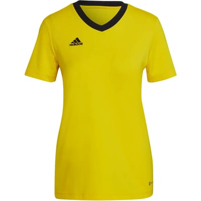 adidas Performance Entrada 22 Voetbalshirt - Dames - Geel - S