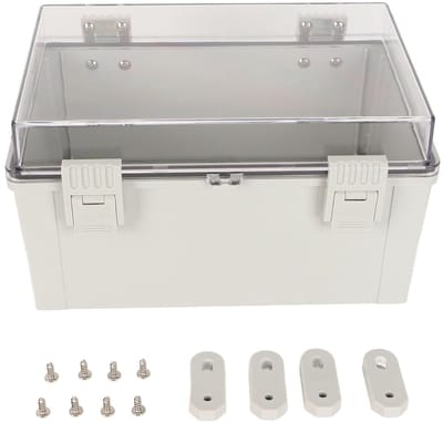 Elektrische Buitenkast - Stroomverdeelkast Waterdicht - Projecten Beveiligen - IP66 Bescherming - 300x200x170 mm - Wit