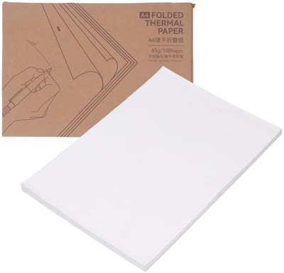 Dailygoods- Thermisch Printerpapier A4 - 100 Vel - Waterdicht - Oliebestendig - Krasbestendig - Compatibel met M08F/PeriPage A4 - Afdrukpapier