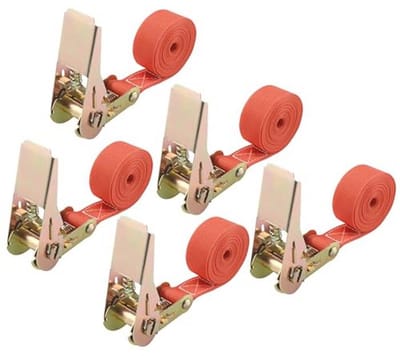 Ratelbanden 25 mm x 2 m – Sterke spanbanden tot 900 kg voor aanhangwagens en voertuigen