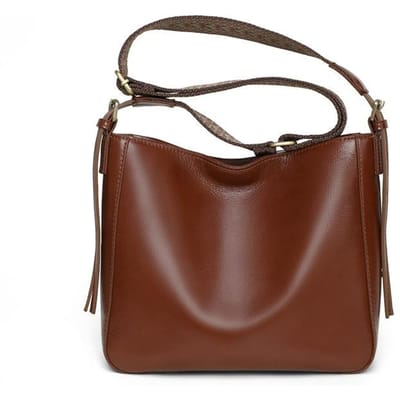 Emmer Tas Lente Zomer Crossbody Vrouwelijk Voorhuid Groot Hoge Kwaliteit Verfijnd Pendelaarstas brown