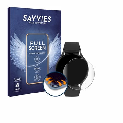 Savvies - Screenprotector voor Levowatch EDGY - Folie Beschermfolie transparant volledig dekking 4 Stuks