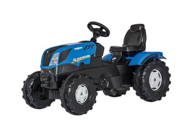 OutDoor Rolly Toys Traktor 3/7 New Holland - Loopauto - Voor kinderen - Blauw