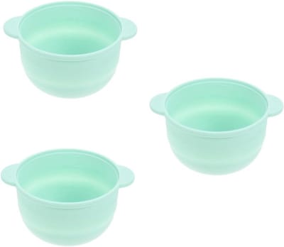 Binnenpot Waxmachine - Wasmeltcontainer - Ontharen Thuis - Antiaanbaklaag - 3 Stuks - Lichtgroen