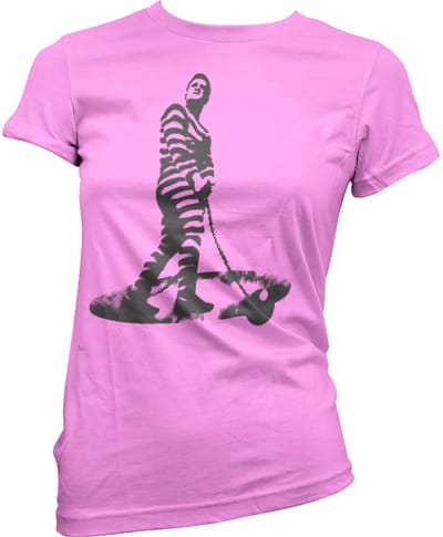 Hybris Dames Prisoner Shot Out 2 Girly T-shirt SH-5-15375-H19-16