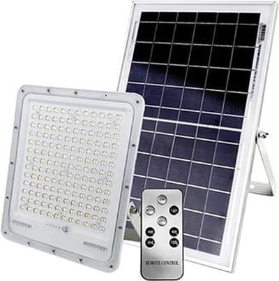 200W solar schijnwerper - Hybride 230V - 4500 Lumen - Neutraal wit