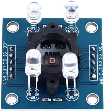 Allecto - Kleursensor - Hoge Nauwkeurigheid - Slimme Kleurherkenning - Compacte PCB-kaart - Ideaal voor Robotverlichting - Geschikt voor Smart Home...