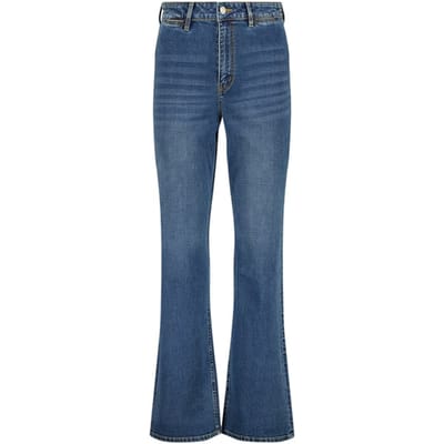 RAIZZED Oasis Jeans Dark Blue Stone Size: W23L32 | Flared Outlet | Dames | Blauw
