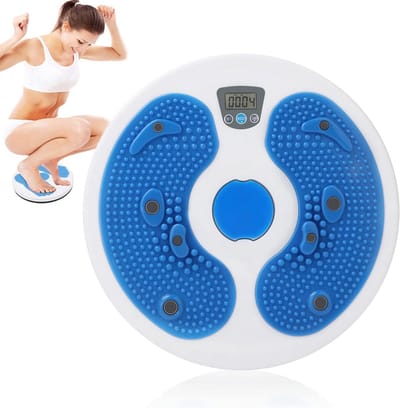 Draaibare Taille Vergroting Disc met Magnetische Massage en Calorieënteller