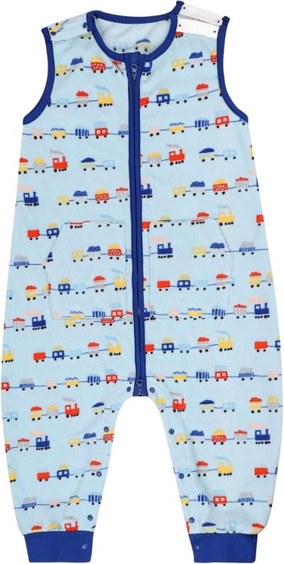 Fleece Slaapzak met Benen en Voeten voor Peuters en Baby's (1.0 TOG)