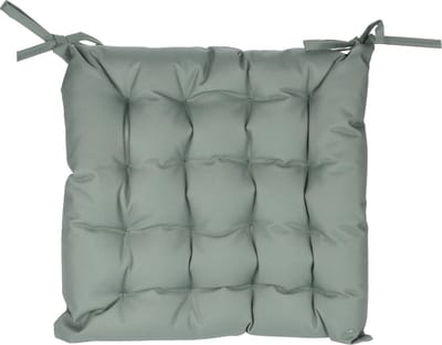 Pro Garden Tuinkussen met lintjes - Polyester - 40x40cm - Groen