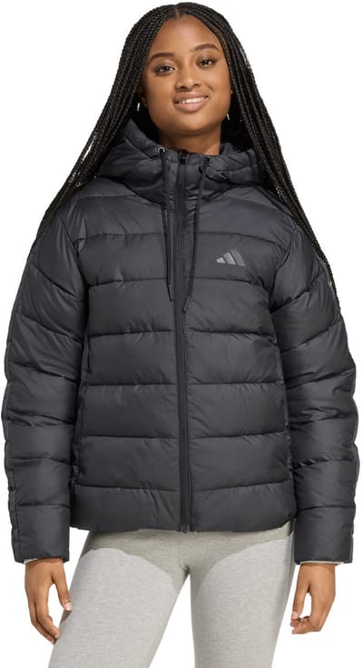 Damesjack met capuchon adidas Essentials Climawarm 3 stripes