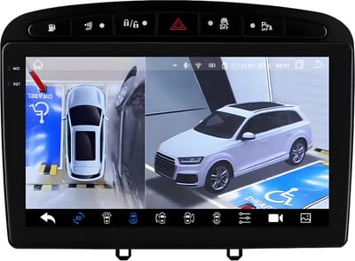 Autoradio met bluetooth - Carplay - Voor Peugeot 308/ 308SW/ 408 (2012-2020) - Geschikt voor Apple en Android - Stereo - Navigatie - Navigatiesysteem auto