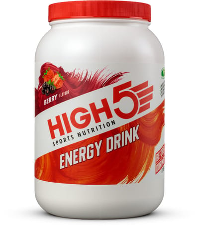 HIGH5 - Energydrink - 2200gr - Bessen smaak - Isotone Energiedrank - Electrolyte - Elektrolyten + Koolhydraten Sportdrank - 2 : 1 fructose