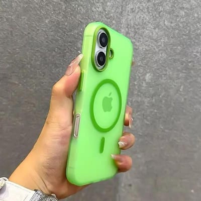 Coque Transparente Mate Bonbon à Charge Magnétique Sans Fil Pour iPhone 16 15 14 Plus 13 12 Pro Max Pour Magsafe Antichoc Housse Souple For iPhone 16 Plus
