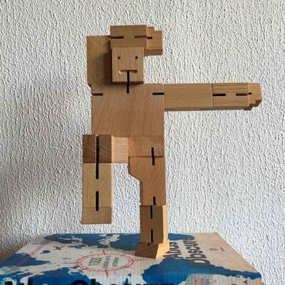 Areaware - Cubebot Medium natural