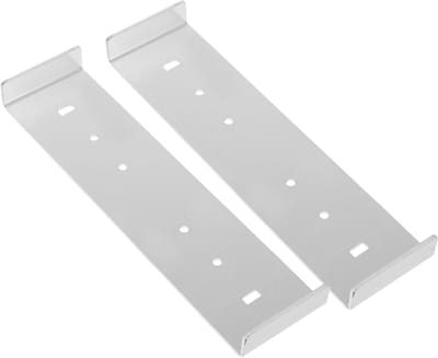 Brievenbus Beugel - Deurhouder Slot - Brievenbus Beveiligen - Aluminium Constructie - 20x5x1.8cm - Zilver