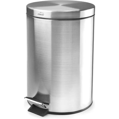 Roestvrijstalen pedaalemmer Lacor 3 L
