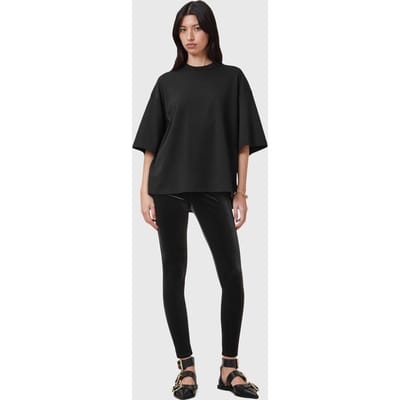 AllSaints Cora Velvet Legging Black Taglia: 4 | Biancheria intima Outlet | Donna | Nero