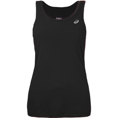 Asics Motion Dry Womens Zwart Tanktop