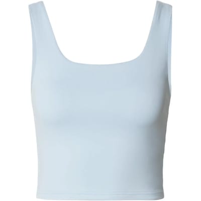 Urban Classics - Cropped Polyamide Mouwloze top - XS - Blauw
