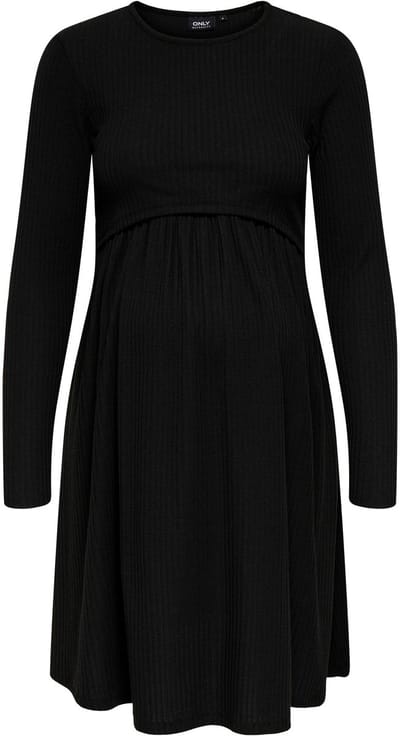 ONLY - OLMMALAYA BASE LS O-NECK NURSING DRESS - Dames - Mini jurken