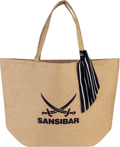 Sansibar Strandtas - Shopper - Hoofdvak met binnenvak - 48 x 30cm