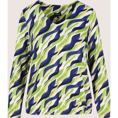 Jersey Blouse Op Elastiek
