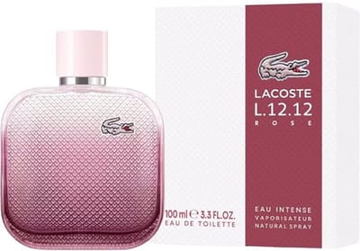 Lacoste Rose 50ml - Eau Intense Vaporisateur Natural Spray - Eau de Toilette - L12.12