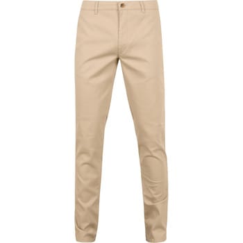 Suitable Chino broek Pico Lichtbeige - Maat 98 - Heren - Mannen broeken