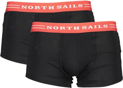 NORTH SAILS Boxershort Heren - S - ZWART - 2 Boxers - Heren - Casual