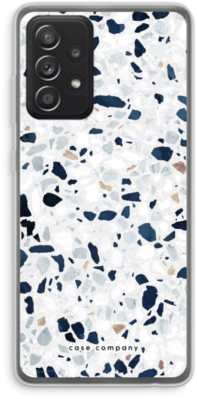 Case Company® - Hoesje geschikt voor Samsung Galaxy A52s 5G hoesje - Terrazzo N°1 - Soft Cover Telefoonhoesje - Bescherming aan alle Kanten en Schermrand