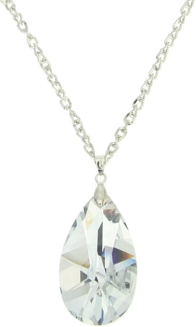 Behave ketting - Druppelvormige hanger - Tijdloos design - Nikkelvrij - 66 cm