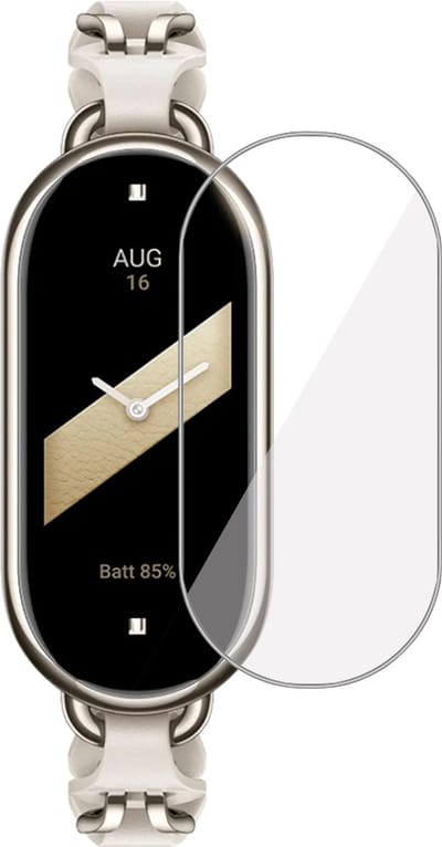 Screenprotector geschikt voor Xiaomi Mi Band 8 / Smart Band 8 - Folie Screen Protector geschikt voor Xiaomi Mi Band 8 / Smart Band 8