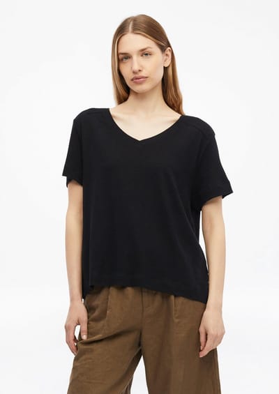 s.Oliver  T-shirts Black Taglia: 36 | Maglie Sportivi Outlet | Donna | Nero