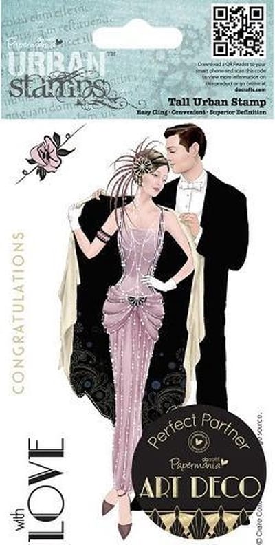 Docrafts: Art Deco Tall Urban Stamps - (Baltimore)