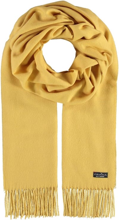 FRAAS Sjaal Pure Polyacrylic Scarf Banana Geel