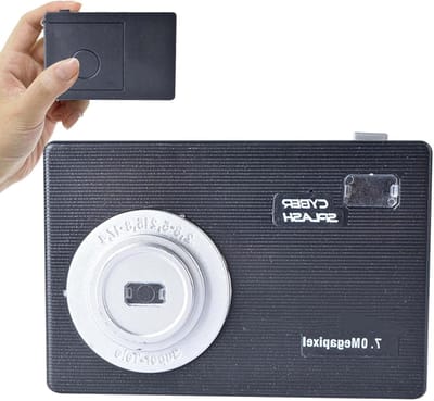 Watercamera Grap - Fopcamera Spuit - Feest Verassing - ABS Materiaal - 87 x 59 cm - Zwart