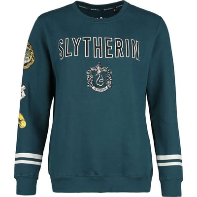 Harry Potter Sweatshirts - Slytherin - Antic - S tot XXL - voor Vrouwen - groen
