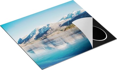 Chefcare Inductie Beschermer Meer bij het Bergen Landschap in Noorwegen - 60x50 cm - Afdekplaat Inductie - Kookplaat Beschermer - Inductie Mat